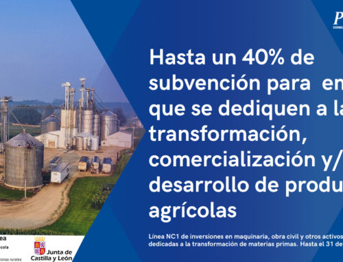 Línea NC1 – Subvenciones a la industria agroalimentaria